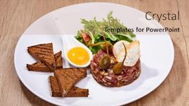  Presentation with beef - 