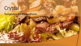  Presentation with beef - Amazing slide deck having ceramic vase photo manipulation backdrop and a lemonade colored foreground