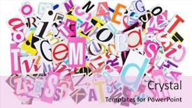  Presentation with newspapers - Slides enhanced with been cut out from newspaper background and a  colored foreground