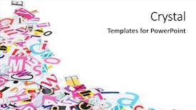  Presentation with newspapers - PPT layouts with been cut out from newspaper background and a white colored foreground