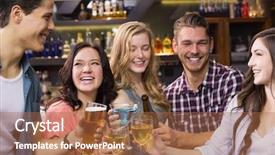  Presentation with friends eating and drinking wine - Theme consisting of beer cocktail - young friends having a drink background and a red colored foreground