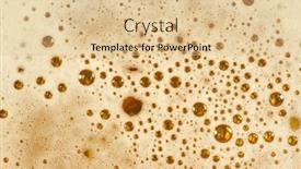  Presentation with beer foam - Beautiful presentation theme featuring beer-foam backdrop and a lemonade colored foreground