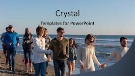  Presentation with friends - Colorful theme enhanced with beer run - group of young friends spending backdrop and a  colored foreground