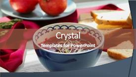  Presentation with germs - Beautiful PPT layouts featuring beet soup with wheat germ backdrop and a  colored foreground