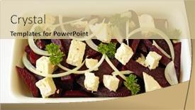  Presentation with beetroot - 