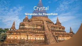  Presentation with myanmar bagan - Beautiful presentation theme featuring began-burama-march-10-2017 backdrop and a teal colored foreground