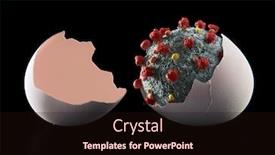  Presentation with virus infection - PPT layouts featuring begining-from-virus-infection-concept background and a wine colored foreground