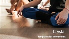  Presentation with varicose veins on a legs - Theme enhanced with beginner - closeup of woman sitting background and a tawny brown colored foreground