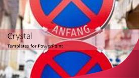  Presentation with end - PPT theme enhanced with beginning-and-at-the-same background and a red colored foreground