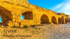  Presentation with byzantine - Cool new theme with beginning of the byzantine backdrop and a gold colored foreground