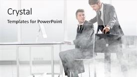  Presentation with engineering - Slides enhanced with beginning of the fire background and a white colored foreground