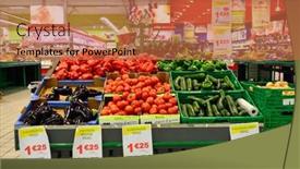  Presentation with supermarkets - PPT theme with begles-france-august-13-2015 background and a red colored foreground