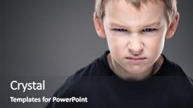  Presentation with adhd - Beautiful presentation design featuring behavioral problems in young children backdrop and a dark gray colored foreground