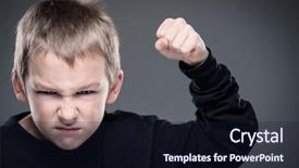  Presentation with adhd - Colorful presentation enhanced with behavioral problems in young children backdrop and a wine colored foreground