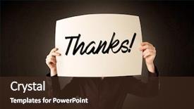  Presentation with gratitude - Colorful presentation theme enhanced with behind an expression of gratitude backdrop and a wine colored foreground