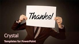  Presentation with gratitude - Audience pleasing PPT theme consisting of behind an expression of gratitude backdrop and a  colored foreground