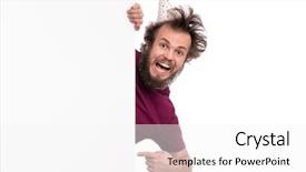  Presentation with happy birthday - Beautiful PPT layouts featuring behind big white banner backdrop and a white colored foreground