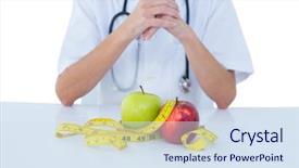  Presentation with green screen - Audience pleasing PPT layouts consisting of behind his desk with green backdrop and a sky blue colored foreground