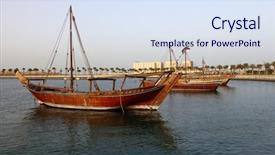  Presentation with vessels - Cool new presentation with behind that the more backdrop and a  colored foreground