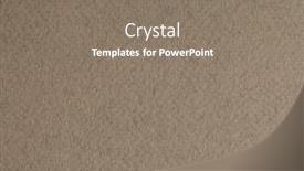  Presentation with brown - Slide deck enhanced with beige-brown-paper-grain-texture background and a gray colored foreground
