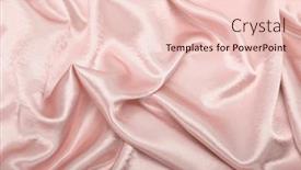  Presentation with silk pearl - Slide deck with beige-pink-pearl-wave-fabric background and a lemonade colored foreground