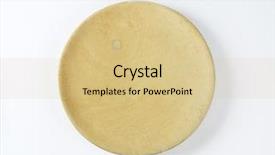  Presentation with white plate - PPT theme consisting of beige plate on white background background and a  colored foreground