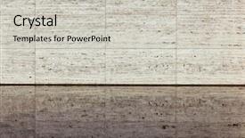  Presentation with reflection - Cool new presentation with tufa - beige textured travertine wall backdrop and a light gray colored foreground