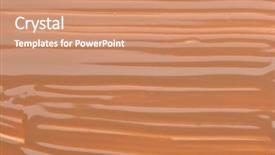  Presentation with foundation - Slide set with beige tone cream foundation makeup background texture background and a coral colored foreground