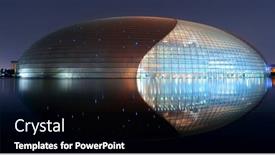  Presentation with performing arts - Colorful PPT theme enhanced with beijing-china-apr-3-national backdrop and a black colored foreground