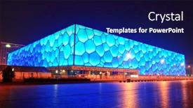  Presentation with paralympics - Slide deck consisting of beijing-china-apr-7-beijing background and a navy blue colored foreground