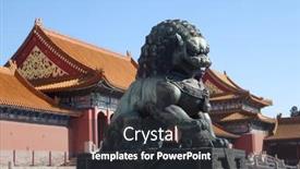  Presentation with forbidden city - PPT layouts with beijing-china-february-23-2016 background and a dark gray colored foreground