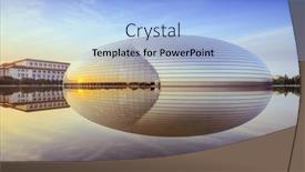  Presentation with performing arts - Audience pleasing presentation consisting of beijing-china-june-24-2014 backdrop and a light blue colored foreground