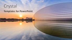  Presentation with performing arts - Cool new PPT layouts with beijing-china-june-24-2014 backdrop and a light blue colored foreground