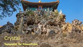  Presentation with forbidden city - Slides consisting of beijing-china-october-14-2017 background and a violet colored foreground