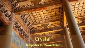  Presentation with forbidden city - Colorful PPT theme enhanced with beijing-china-october-14-2017 backdrop and a tawny brown colored foreground