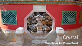  Presentation with forbidden city - Amazing PPT theme having beijing-china-october-14-2017 backdrop and a gray colored foreground