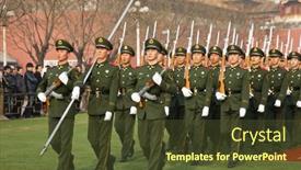  Presentation with china flag - 