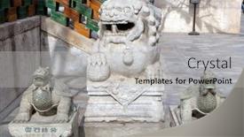  Presentation with lama - Audience pleasing slides consisting of beijing-february-25-lion backdrop and a light gray colored foreground