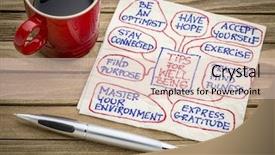  Presentation with well being for kids - Amazing PPT theme having being chart or mind map backdrop and a lemonade colored foreground