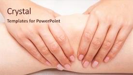  Presentation with physician - Amazing PPT theme having being manipulated by osteopathic manual backdrop and a lemonade colored foreground