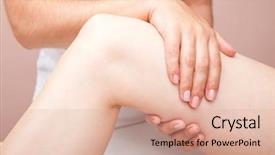  Presentation with physician - PPT layouts having being manipulated by osteopathic manual background and a coral colored foreground