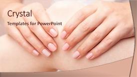  Presentation with joint - Amazing theme having being manipulated by osteopathic manual backdrop and a lemonade colored foreground