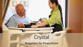  Presentation with served - Amazing slide set having sexy slim female legs latex backdrop and a pink colored foreground.