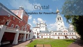  Presentation with holy - Audience pleasing PPT layouts consisting of belfry-sophia-cathedral-holy-resurrectioncathedral backdrop and a  colored foreground