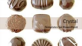  Presentation with pulses food assortment legume - Amazing theme having belgim christmas - chocolate assortment isolated on white backdrop and a  colored foreground