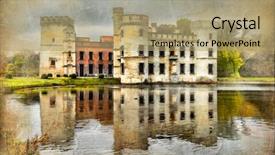  Presentation with belgium - Cool new PPT theme with belgium - bouchot artistic vintage backdrop and a coral colored foreground