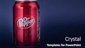  Presentation with soft drink - Slide deck having belgorod-russia-may-17-2020 background and a wine colored foreground