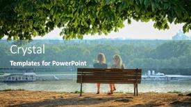  Presentation with rivers - PPT theme with belgrade-serbia-july-29-2014 background and a seafoam green colored foreground