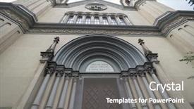  Presentation with believe - Cool new slide set with believer - tempio valdese meaning waldensian temple backdrop and a gray colored foreground