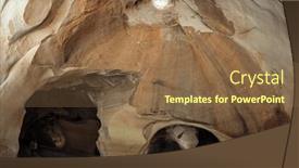  Presentation with israel - Slide deck consisting of bell-caves-quarries background and a tawny brown colored foreground